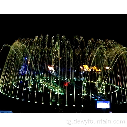 Мусиқии ғайридавлатии лазерии берунӣ фаввораи рақси мусиқиро овард